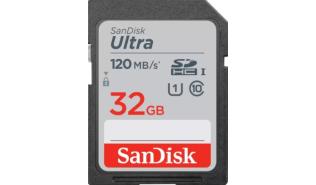 Secure Digital 32GB Sandisk Micro SDXC Ultra UHS-I Class 10 (100MB/s) [SDSQUNR-032G-GN3MA]