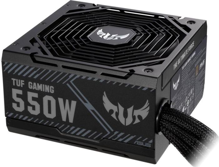Asus TUF GAMING (550W) (1x135mm) 80+Bronze (CPU 1x4+4) (PCI-E 1x6+2) (4xMolex, 5xSATA) [TUF-GAMING-550B]