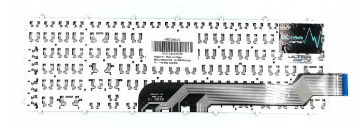 Klawiatura do notebooka Dell Inspiron 3779 5570 5770 15 17 G3 G5 G7 / Latitude 15 / Vostro 15 / czarna matowa [01WRWC 03NVJK 03R0JR 0H9P3P 1WRWC 3R0JR KBD286US]