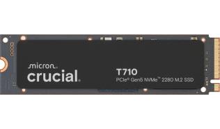 Crucial T710 2TB SSD M.2 2280 PCIe Gen5x4 NVMe 2.0 TLC (145000/13800MB/s) (TBW 1200TB) (DRAM 4GB) [CT2000T710SSD8]