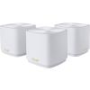 Asus ZenWiFi AX Mini XD4 Wi-Fi 6 AX1800 3-pack System Mesh (biały) [ZenWiFi AX Mini XD4 3PK White]