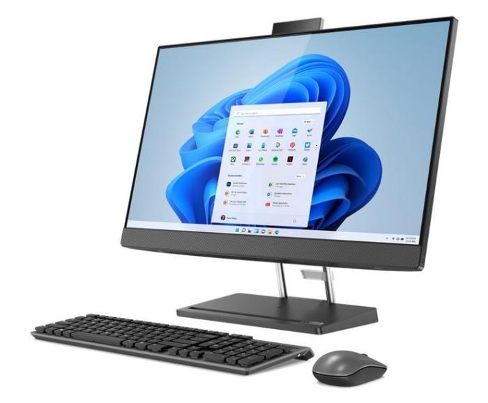 Komputer All-in-One LENOVO IdeaCentre 5-27IAH [F0GQ0095PB] 14-Core i7-13700H/27 2560x1440 matowa/16GB DDR5/1TB SSD/Iris Xe+Intel Arc A370M 4GB/Win11Home (szary)
