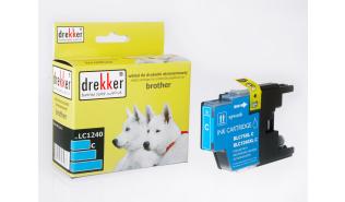 DB-LC1240C - cyan, wkład z atramentem Drekker, 17ml, 1190 stron (zamiennik LC1240C) (DCP-J525W, J725DW, J925DW, MFC-J6910, J430W, J825DW, J6910DW, J6510DW, J5910DW, J5910D, J625DW)