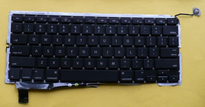 Klawiatura do notebooka Apple MacBook PRO Unibody A1286 (Macbook Pro 2009, 2010  model A1286)