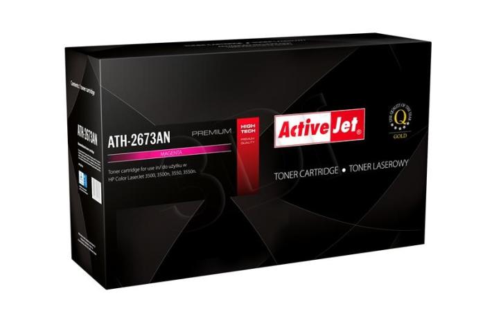 ATH-2673AN (309A) - magenta, toner ActiveJet, wydajność 4000 stron (zamiennik Q2673A) (wersja premium), do drukarki (HP Color LaserJet 3500, 3500n, 3550, 3550n, 3700, 3700dn, 3700dtn, 3700n)