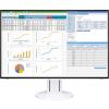 24’’ Eizo FlexScan EV2457-WT (IPS LED, 1920x1200, 350, 5ms, 60Hz) (HDMI 1.4, DVI, DP, 4xUSB 3.0) pivot, głośniki, biały