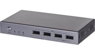Przełącznik Unitek KVM 4K HDMI 2.0 2-in 1-out +USB 3840x2160 60Hz (2xHDMI 2.0, 2xUSB-B / 1xHDMI 2.0, 2xUSB-A) [V307A]