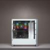 Corsair iCUE 4000X RGB TG Mid Tower (biały) (szkło hartowane) (1x USB 3.0, 1x USB-C 3.1) [CC-9011205-WW]