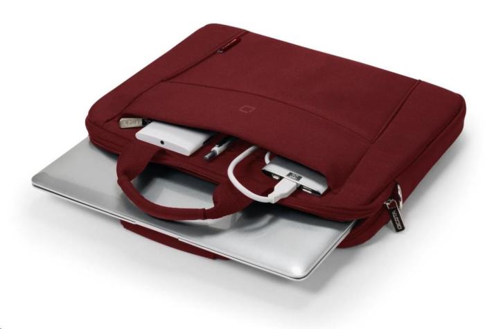 Torba do laptopa Dicota Slim Case Base 13-14.1 (red) [D31306-RPET]