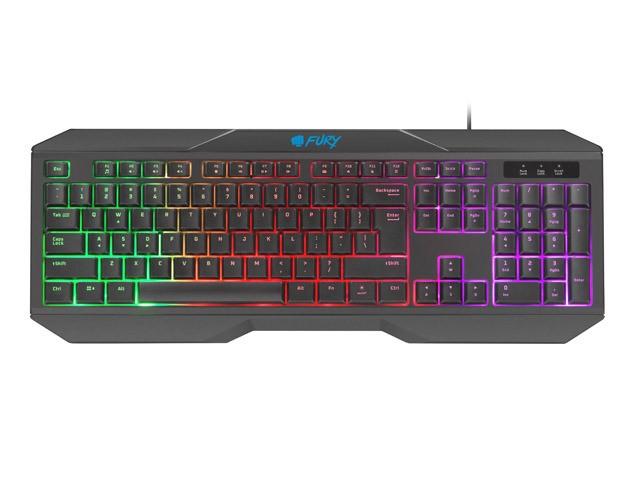 Zestaw dla graczy 4w1 Fury THUNDERSTREAK 3.0 (klawiatura, mysz, słuchawki, podkładka) [NFU-1674]