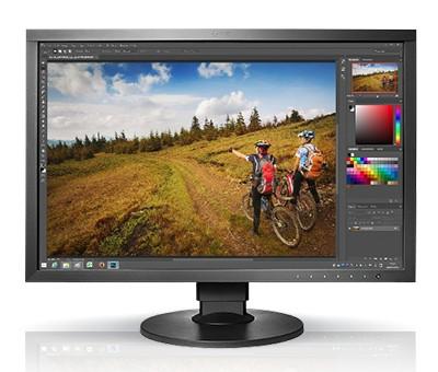 24’’ Eizo ColorEdge CS2420-BK (IPS LED, 1920x1200, 350, 15ms, 60Hz) (DVI, HDMI 1.4, DP 1.1) pivot, czarny