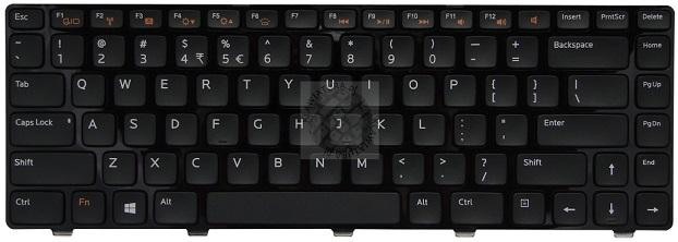 Klawiatura podświetlana do notebooka Dell Inspiron 5520, 7520 układ US [PL standard windows / K34]