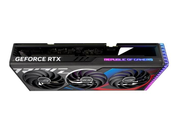 GeForce PCI-E RTX4070Ti Super Asus 16GB GDDR6X ROG Strix Gaming OC [ROG-STRIX-RTX4070TIS-O16G-GAMING] (2xHDMI 2.1a, 3xDP 1.4a) (256-bit, PCI-E 4.0)