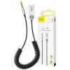 Transmiter Baseus MP3 BT 5.0, 1 x USB Black, 1 x Jack 3.5 AUX [CABA01-01]