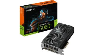 GeForce RTX5060Ti Gigabyte 16GB GDDR7 Windforce OC [GV-N506TWF2OC-16GD] (1xHDMI 2.1b, 3xDP 2.1b) (128-bit, PCIe 5.0)