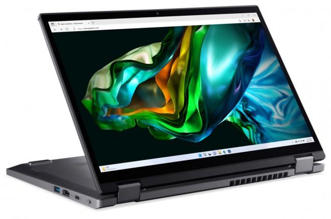 Acer Aspire 5 Spin 2w1 A5SP14-51MTN-55UH [NX.KHKEP.004] 10-Core i5-1335U/14 1920x1200 błyszcząca, dotykowa IPS/32GB/512GB/Iris Xe/pk/1.61kg/Win11Home/rysik (szary)