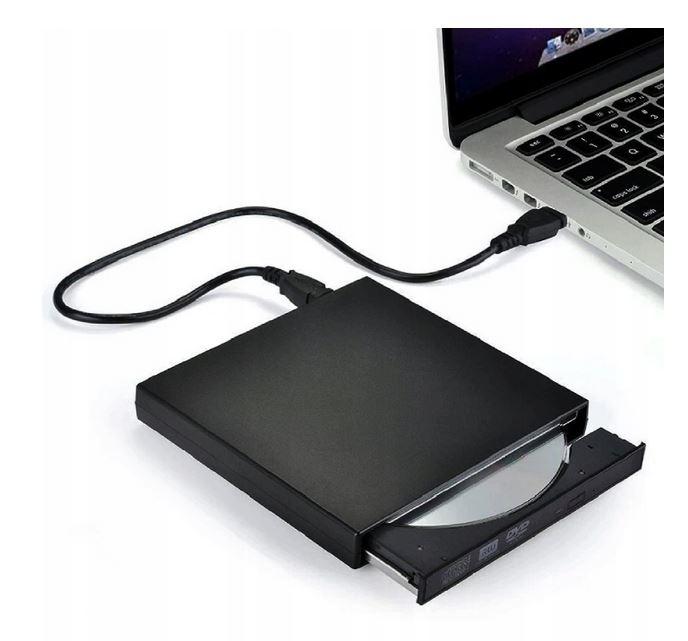 Nagrywaka CD-RW / DVD-RW Slim BOX USB 2.0 (czarny) [AK285B]