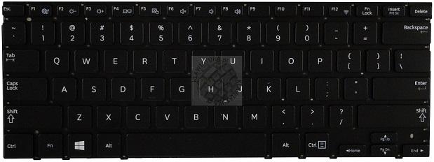 Klawiatura do notbooków Samsung 5 ULTRA NP530U3B, NP530U3C, NP540U3C [BA59-03526A, BA75-04282A / K524]