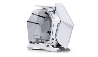 Jonsbo MOD3 Mini mATX Tower Showcase, Tempered Glass (biały) (1xUSB 3.2, 1xUSB-C, 1xJack combo) (1x2.5, 1x3.5)
