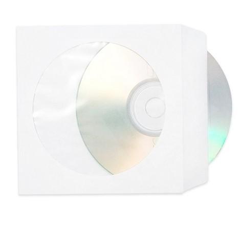 Koperta papierowa do płyt CD i DVD (z oknem)
