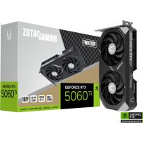 GeForce RTX5060Ti Zotac 16GB GDDR7 Twin Edge [ZT-B50620E-10M] (1xHDMI 2.1b, 3xDP 2.1b) (128-bit, PCIe 5.0)