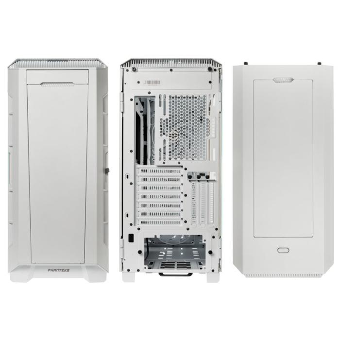 Phanteks Eclipse P600S Silent TG biały mat (szkło hartowane) (3x2.5, 4x3.5) (2xUSB 3.0 Gen1, 1xUSB-C 3.1 Gen1) [PH-EC600PSTG_MW01]