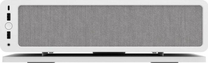 Fractal Design Ridge White PCIE 4.0 mITX (metal) (1x USB-C) (2x USB 3.0) [FD-C-RID1N-12]