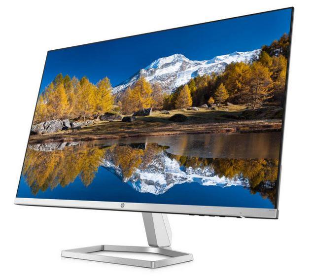 27’’ HP M27fq (IPS LED, 2560x1440, 300, 5ms, 99% sRGB, 75Hz) (2xHDMI 1.4, DP 1.2) srebrny [2H4B5AAABB]
