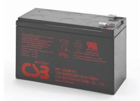 CSB akumulator 12V / 9Ah wymiar 7.2Ah [HR1234W]