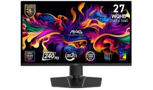 (27) MSI MAG 273QP QD-OLED X24 (QD-OLED, 2560x1440, 1000, 0.03ms, 240Hz) ( 2 x HDMI 2.1 / 1 x DisplayPort 1.4 )