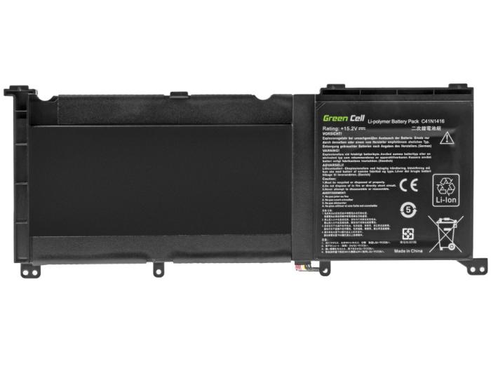 Green Cell bateria C41N1416 do Asus G501J G501JW G501V G501VW i Asus ZenBook Pro UX501 UX501J UX501JW UX501V UX501VW, 15.2V 3650mAh [AS130]