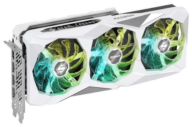 Radeon RX 7900 GRE Asrock 16GB GDDR6 Steel Legend [RX7900GRE SL 16GO] (1xHDMI 2.1, 3xDP 2.1) (256-bit, PCI-E 4.0)