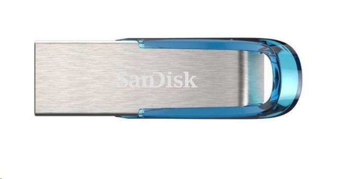 SanDisk Ultra Flair 64GB USB 3.0 (150MB/s) (niebieski) [SDCZ73-064G-G46B]