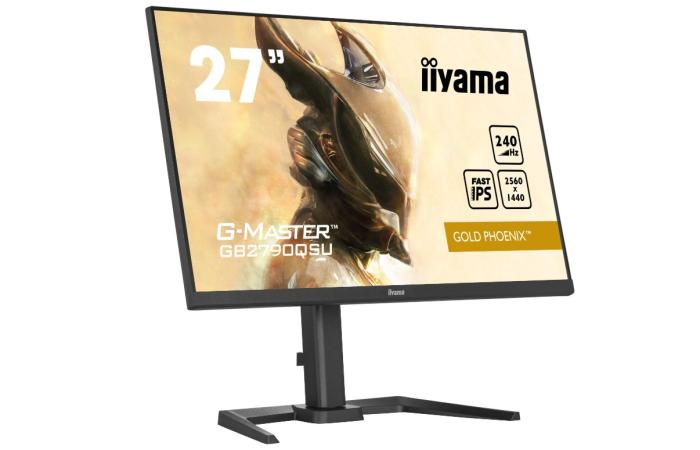 27’’ Iiyama G-Master GB2790QSU-B5 (IPS LED, 2560x1440, 400, 1ms, 240Hz) (HDMI, DP, 2xUSB 3.2, Audio) czarny, pivot, głośniki