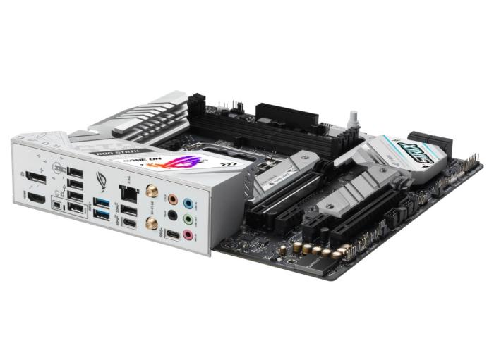 Asus ROG STRIX B760-G GAMING WIFI D4 (Intel B760) [S1700, 4xDDR4 do 5333MHz, (HDMI 2.1, DP 1.4) (2xM.2, 1xPCIe 5.0 x16, 1xPCIe 4.0 x4, 2xPCIe 4.0 x1), WiFi 6E, micro ATX]