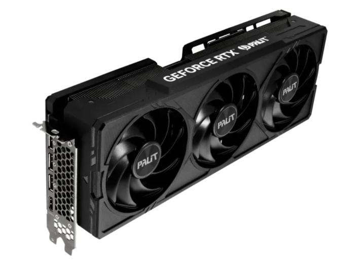 GeForce PCI-E RTX4070Ti Super Palit 16GB GDDR6X JetStream OC [NED47TSS19T2-1043J] (1xHDMI 2.1a, 3xDP 1.4a) (256-bit, PCI-E 4.0)