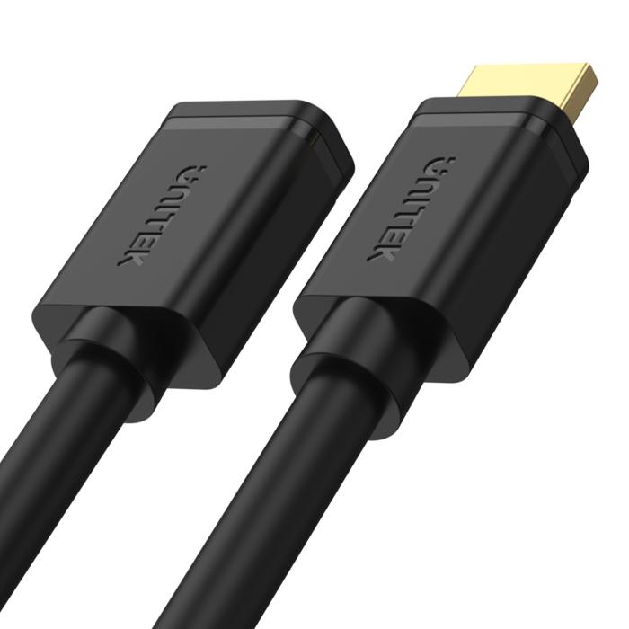 Unitek przedłużacz HDMI M / HDMI F v2.0 4K@60Hz (miedziane żyły) (3.0 m) [Y-C166K]