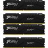 DDR5 64GB (4x16GB) 6000 MHz Kingston Fury Beast Black XMP CL40 1.35V [KF560C40BBK4-64]
