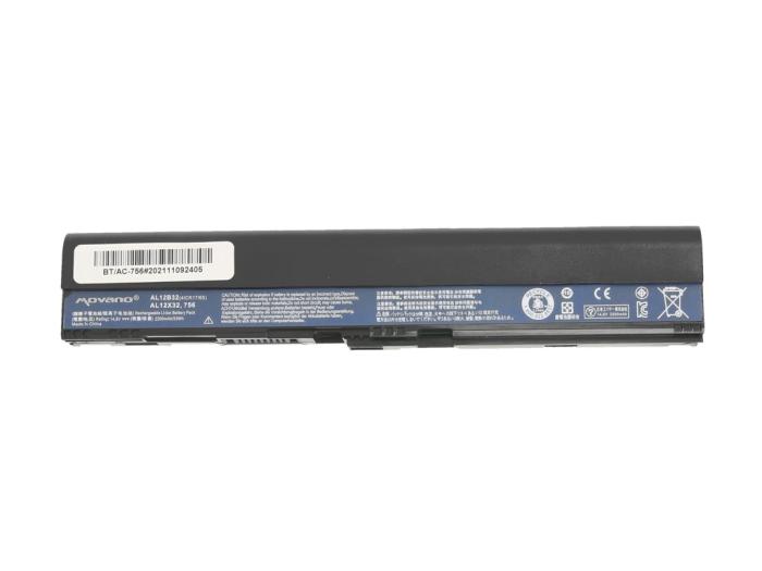 Movano bateria Acer Aspire One 725, 756 14.4V/14.8V, 2200mAh [BT/AC-756]