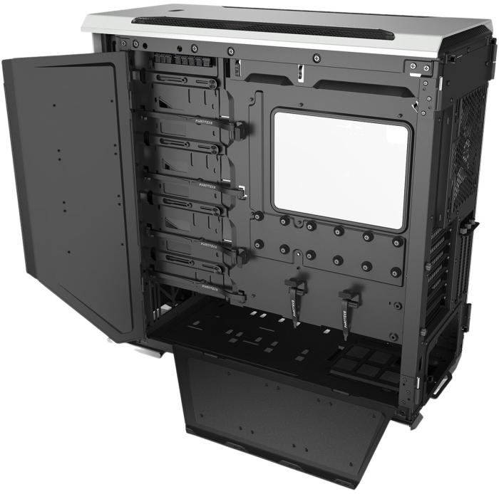 Phanteks Enthoo Evolv X, TG, RGB LED srebrna (szkło hartowane) (6x2.5, 4x3.5) ( 2xUSB 3.0 Gen1, 1xUSB-C 3.1 Gen2) [PH-ES518XTG_DGS01]