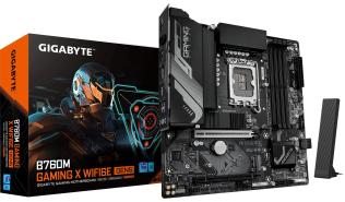 Gigabyte B760M GAMING X WIFI6E GEN5 (Intel B760) [S1700, 4xDDR5 do 7600MHz, (HDMI 2.1, DP 1.2) (2xM.2, 1xPCIe 5.0 x16, 1xPCIe 3.0 x16 (x4)), WiFi 6E, BT 5.3, ATX]