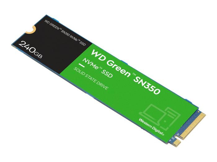 WD Green SN350 240GB SSD M.2 2280 PCIe Gen3x4 (2400/900MB/s) [WDS240G2G0C]