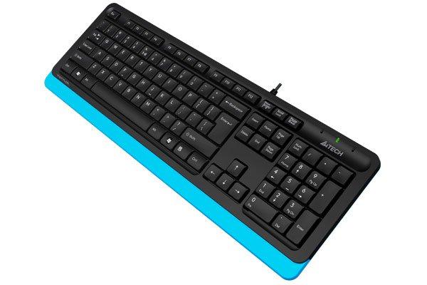 A4Tech FSTYLER FK10 Orange USB (niskoprofilowa, czarny-pomaranczowy)