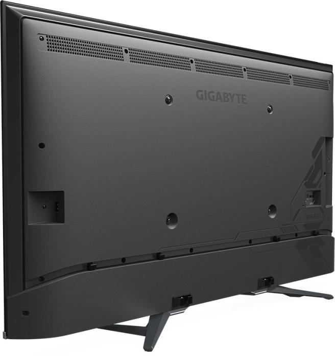 55’’ Gigabyte S55U (VA 4K, 3840x2160, 500/1500, 2ms, 140% sRGB, 120Hz) (2xHDMI 2.1, 2xHDMI 2.0, RJ45, USB 3.0) głośniki, czarny