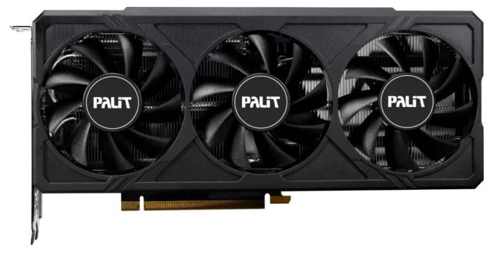 GeForce PCI-E RTX4060Ti Palit 16GB GDDR6 JetStream [NE6406T019T1-1061J] (1xHDMI 2.1a, 3xDP 1.4a) (128-bit, PCI-E 4.0)