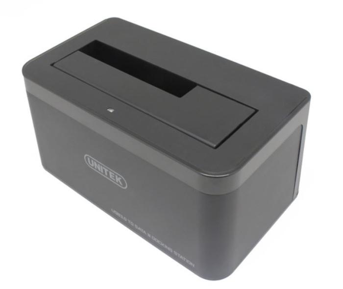 Unitek Y-1078 Stacja Dokująca do dysków 1 x 2.5 lub 3.5 USB 3.0