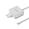 Qoltec Zasilacz sieciowy do laptopa uniwersalny 65W 5V/3A, 5.2V/2.4A, 9V/3A, 12V/3A, 14.5A/2A, 15V/3A, 20V/3.25A, 20.3V/3.0A, wtyczka USB-C [51750]