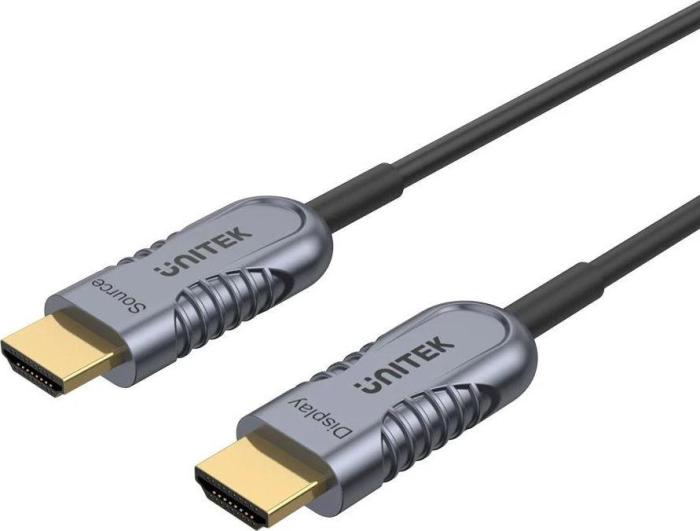 Unitek Kabel optyczny HDMI M / HDMI M v2.1 AOC 8K 120Hz (15m) [C11029DGY]