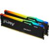 DDR5 32GB (2x16GB) 5600 MHz Kingston Fury Beast RGB EXPO AMD CL36 36-38-38 1.25V [KF556C36BBEAK2-32]