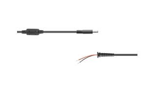 Wtyk z kablem do notebooków Dell wtyczka 3.0x4.5mm + PIN [DC-DEL195462P]